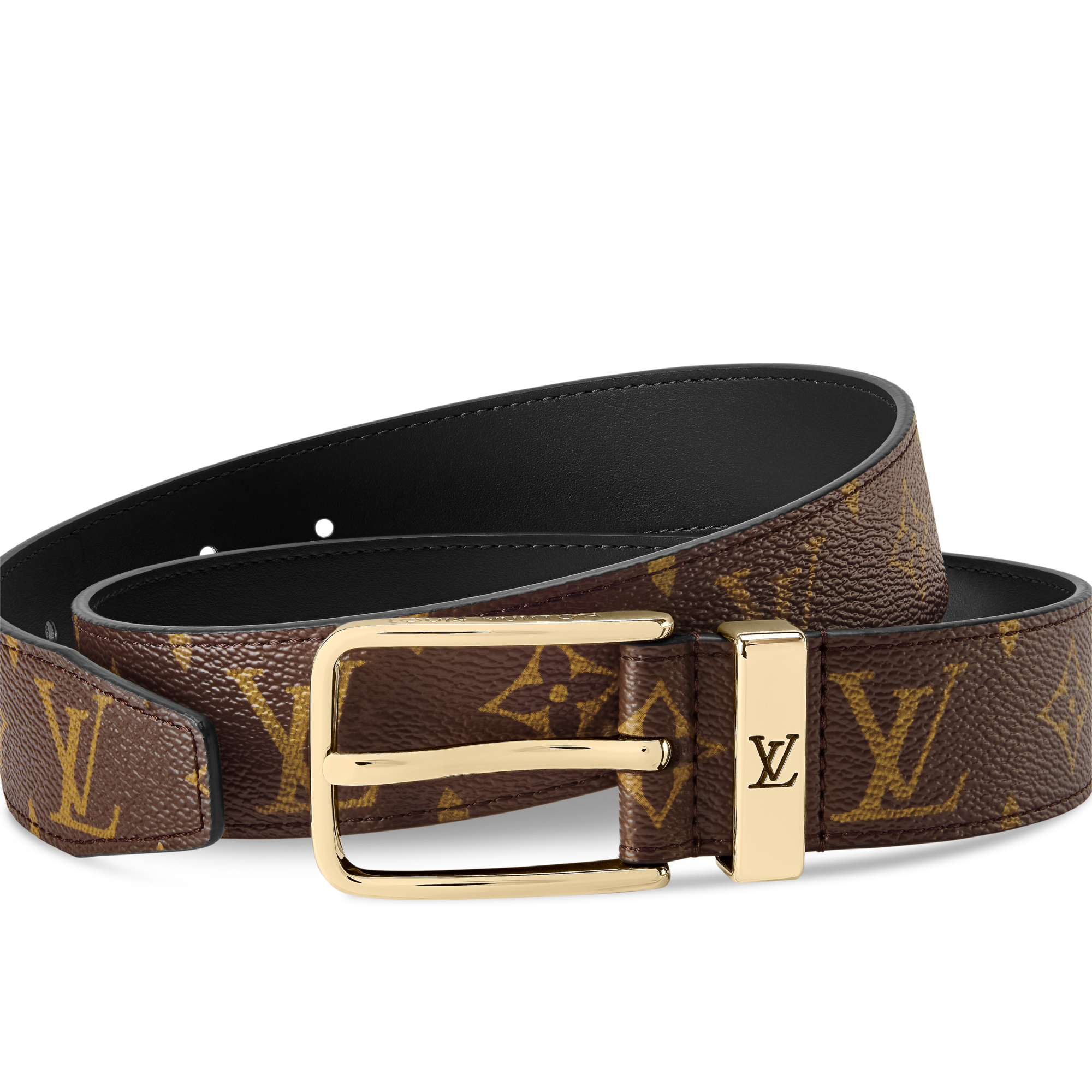 Men - Pont Neuf Monogram 35MM Belt  Men Accessories Belts | LOUIS VUITTON (Product zoom)