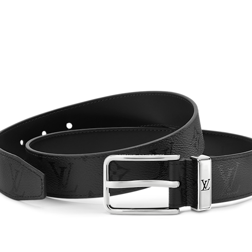 Men - Pont Neuf Monogram Midnight 35MM Belt G72 Men Accessories Belts | LOUIS VUITTON (Product zoom)