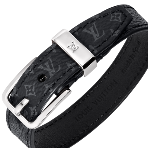 Men - Pont Neuf Simple Tour Monogram Bracelet Monogram Canvas Men Fashion Jewellery Bracelets | LOUIS VUITTON (Product zoom)