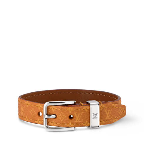 Men - Pont Neuf Simple Tour Monogram Bracelet Monogram Canvas Men Fashion Jewellery Bracelets | LOUIS VUITTON (Product zoom)