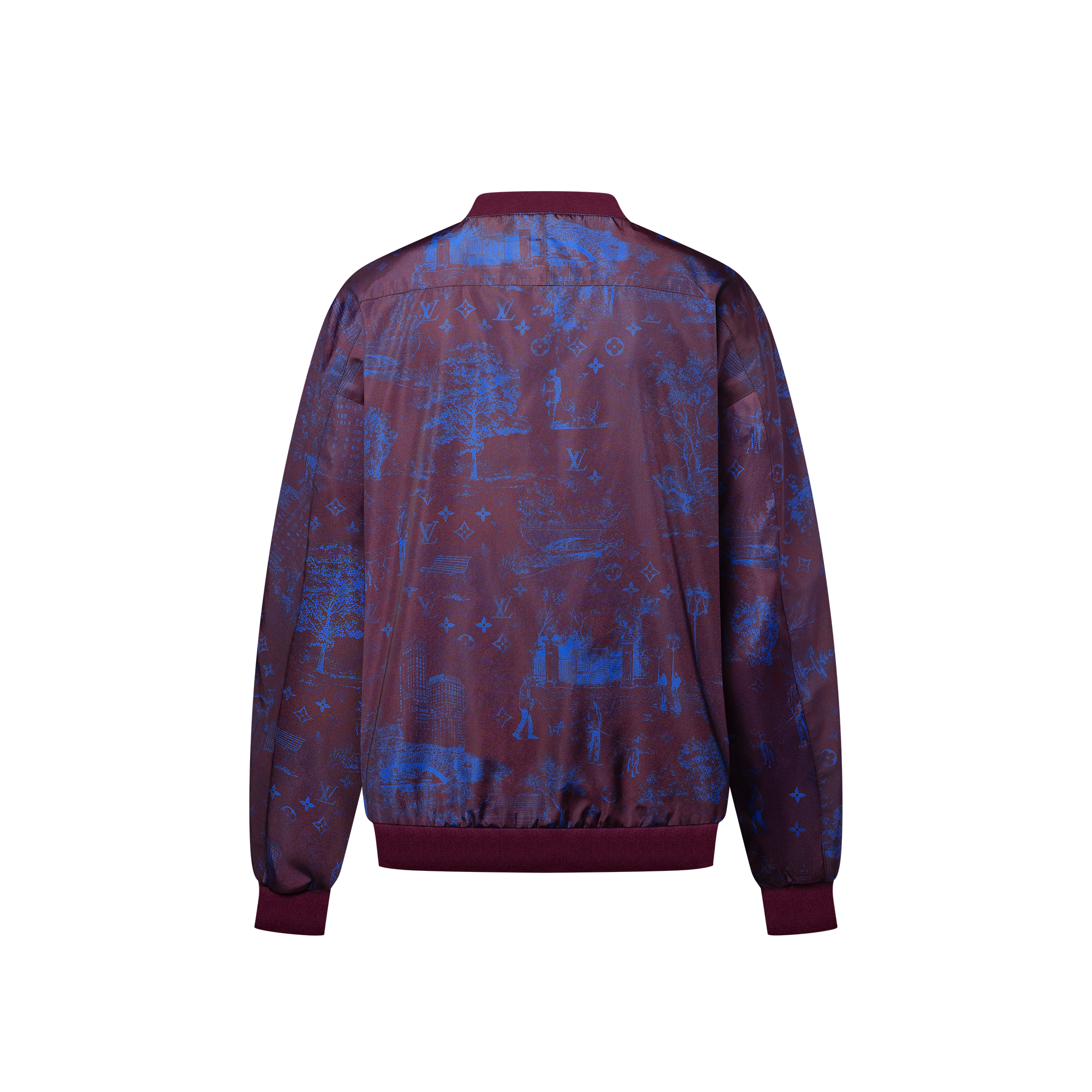 Men - Printed Nylon Jumper  Men Ready-to-Wear All Ready-to-Wear | LOUIS VUITTON (Product zoom)