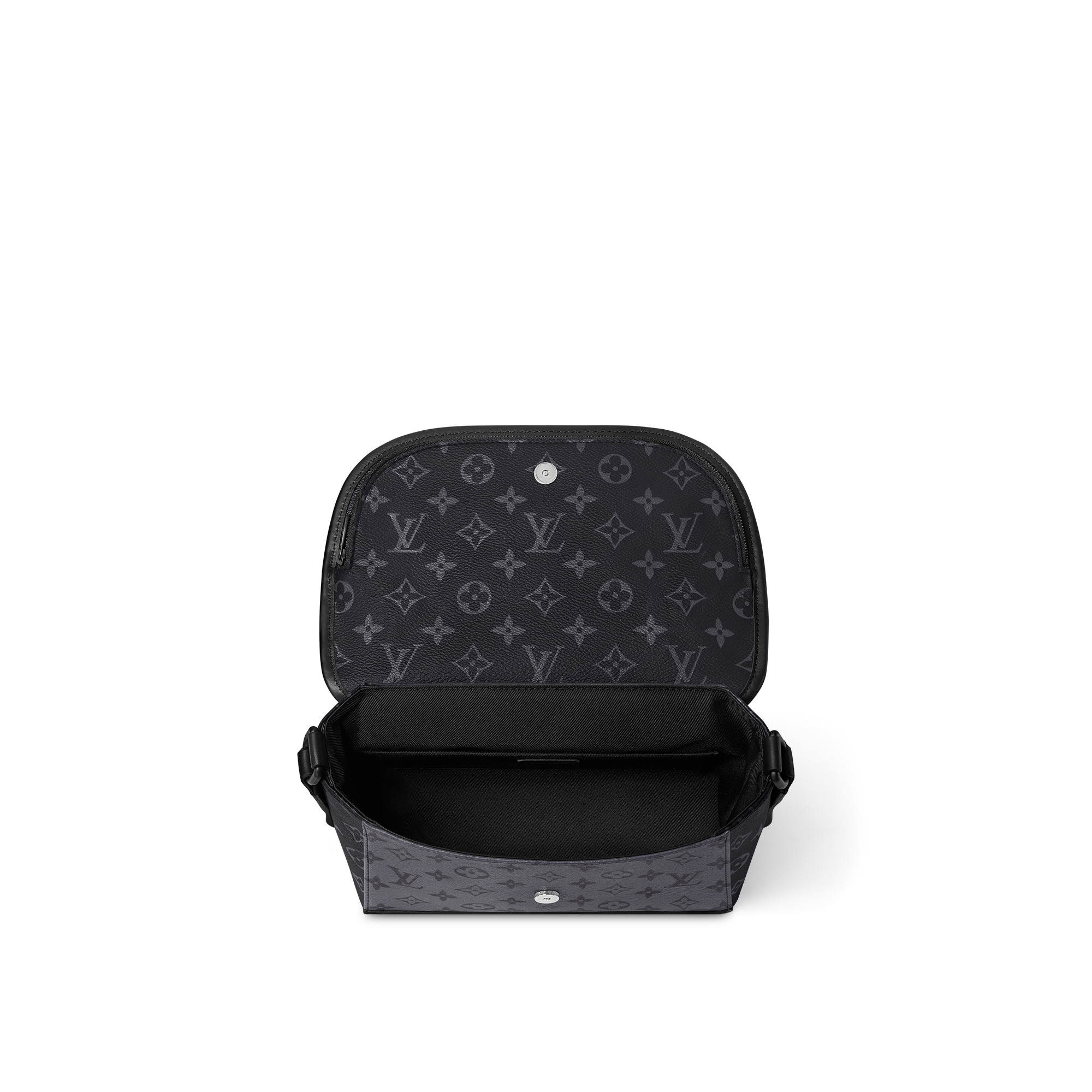Men - Pulse Messenger Bag Monogram Eclipse Men Bags All Bags | LOUIS VUITTON (Product zoom)