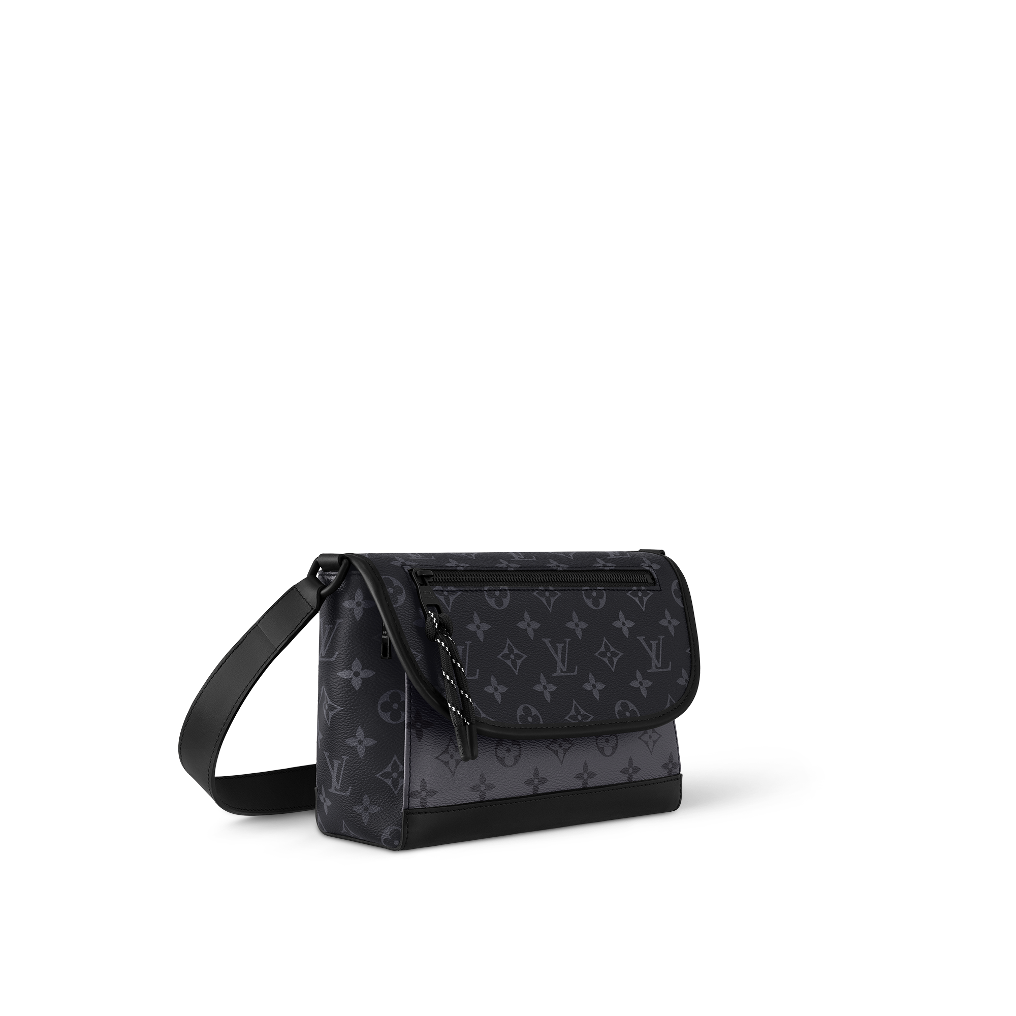 Men - Pulse Messenger Bag Monogram Eclipse Men Bags All Bags | LOUIS VUITTON (Product zoom)