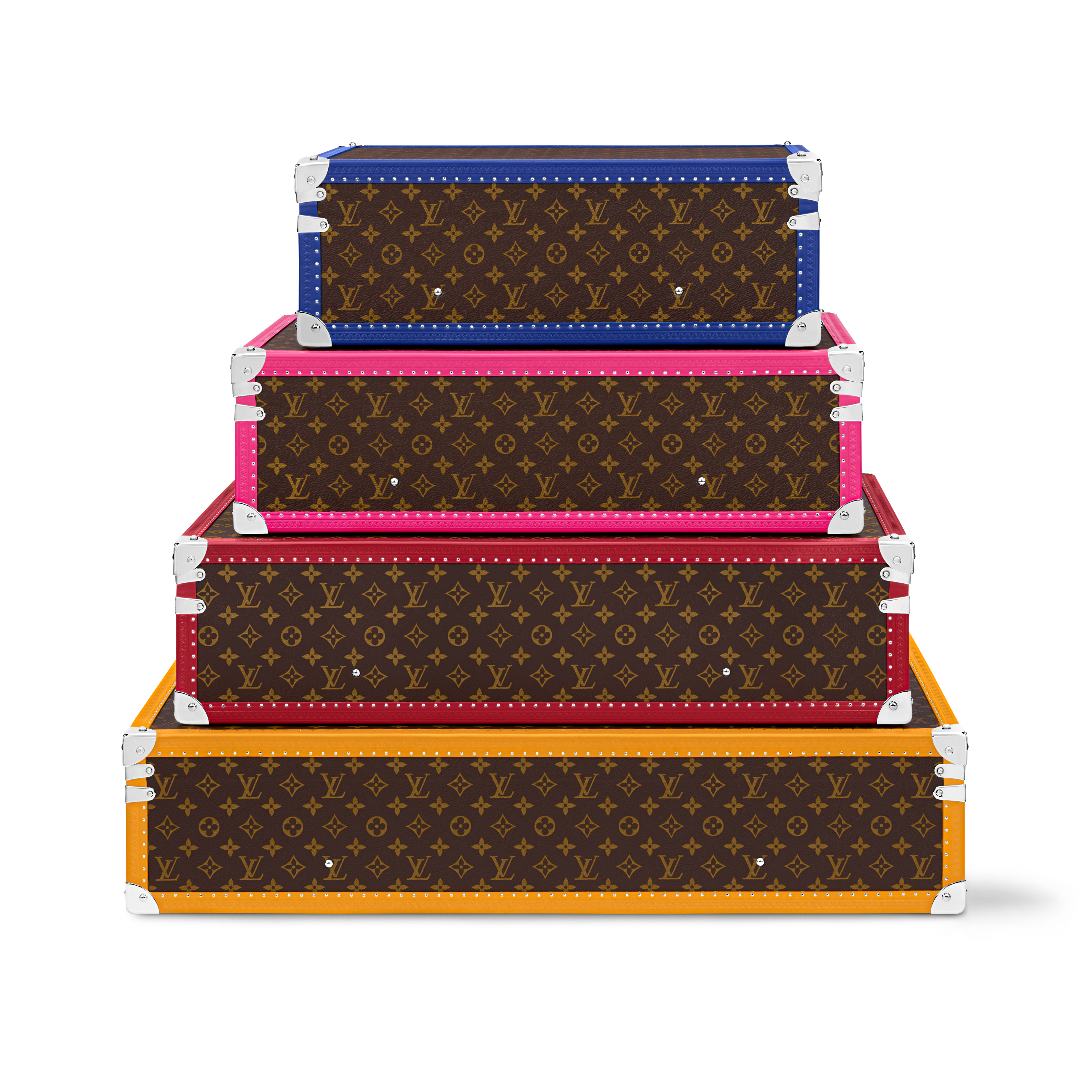 Trunks, Travel and Home - Pyramide Bisten 55-75 Suitcases Monogram Macassar Canvas Trunks, Travel and Home Trunks and Boxes Trunks and Suitcases | LOUIS VUITTON (Product zoom)
