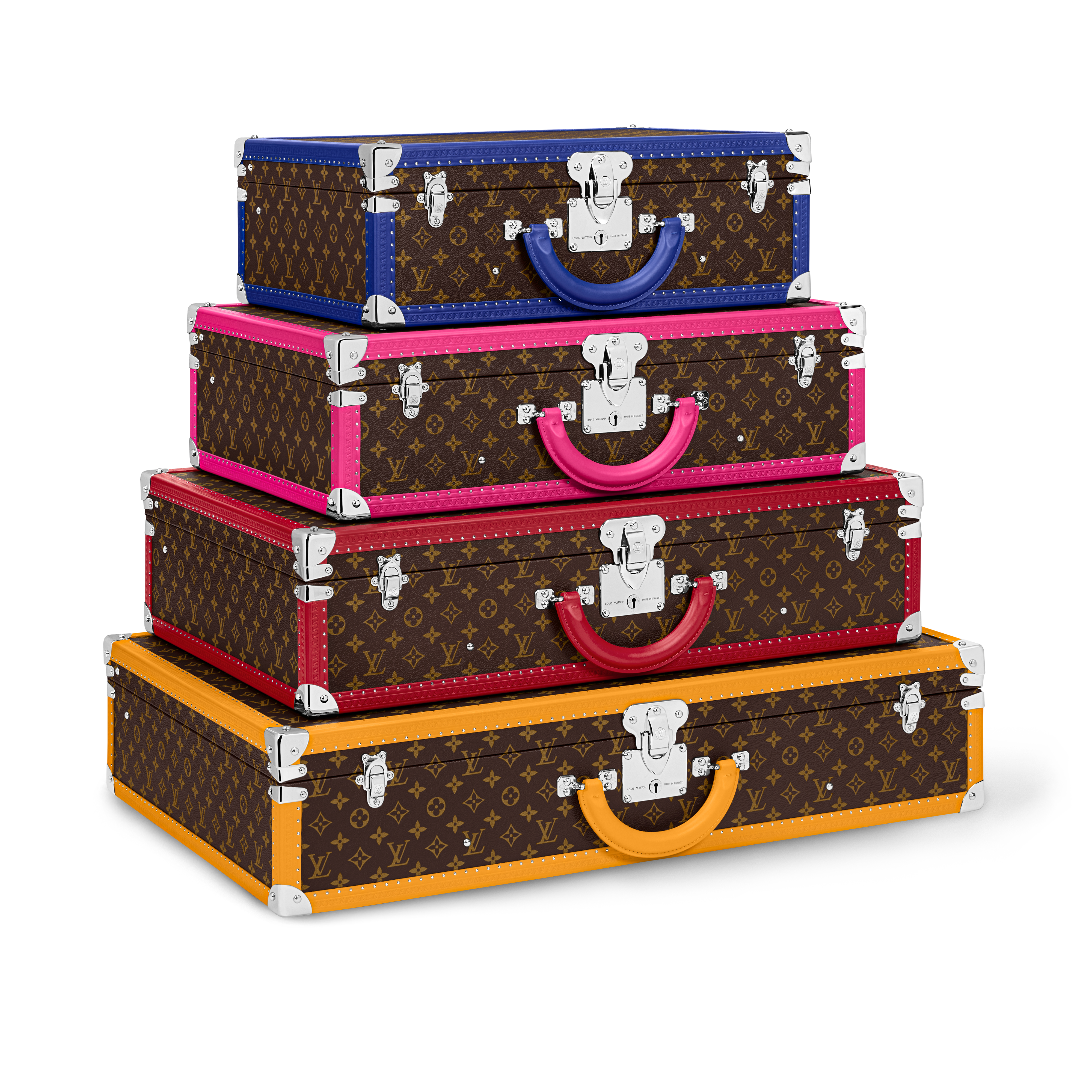 Trunks, Travel and Home - Pyramide Bisten 55-75 Suitcases Monogram Macassar Canvas Trunks, Travel and Home Trunks and Boxes Trunks and Suitcases | LOUIS VUITTON (Product zoom)