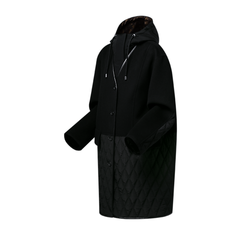Women - Quilt Accent Coat Women Ready-to-Wear Coats and Jackets | LOUIS VUITTON (Product zoom)
