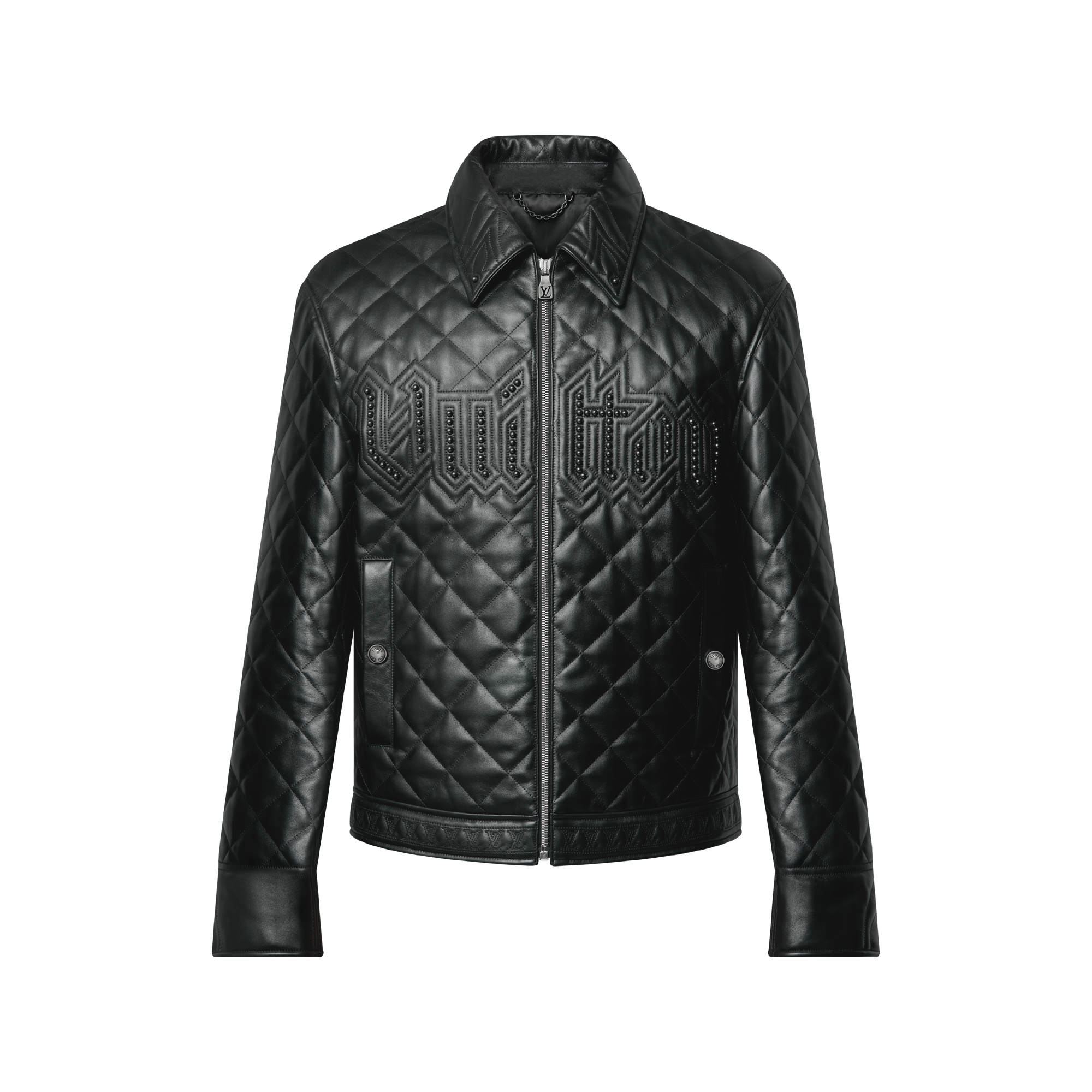 Men - Quilted Leather Blouson  Men Ready-to-Wear Outerwear and Coats | LOUIS VUITTON (Product zoom)