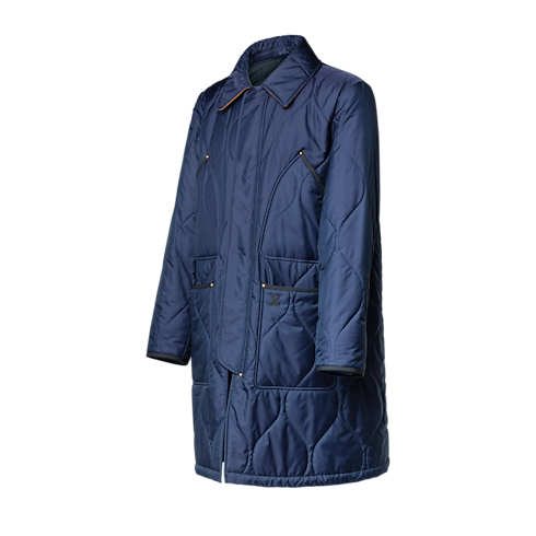 Quilted Workwear Coat side view