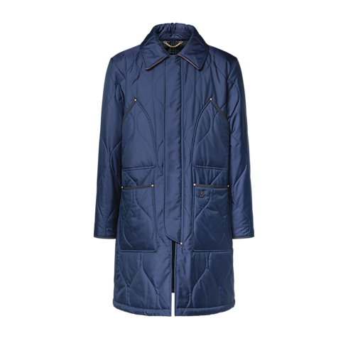 Quilted Workwear Coat front view