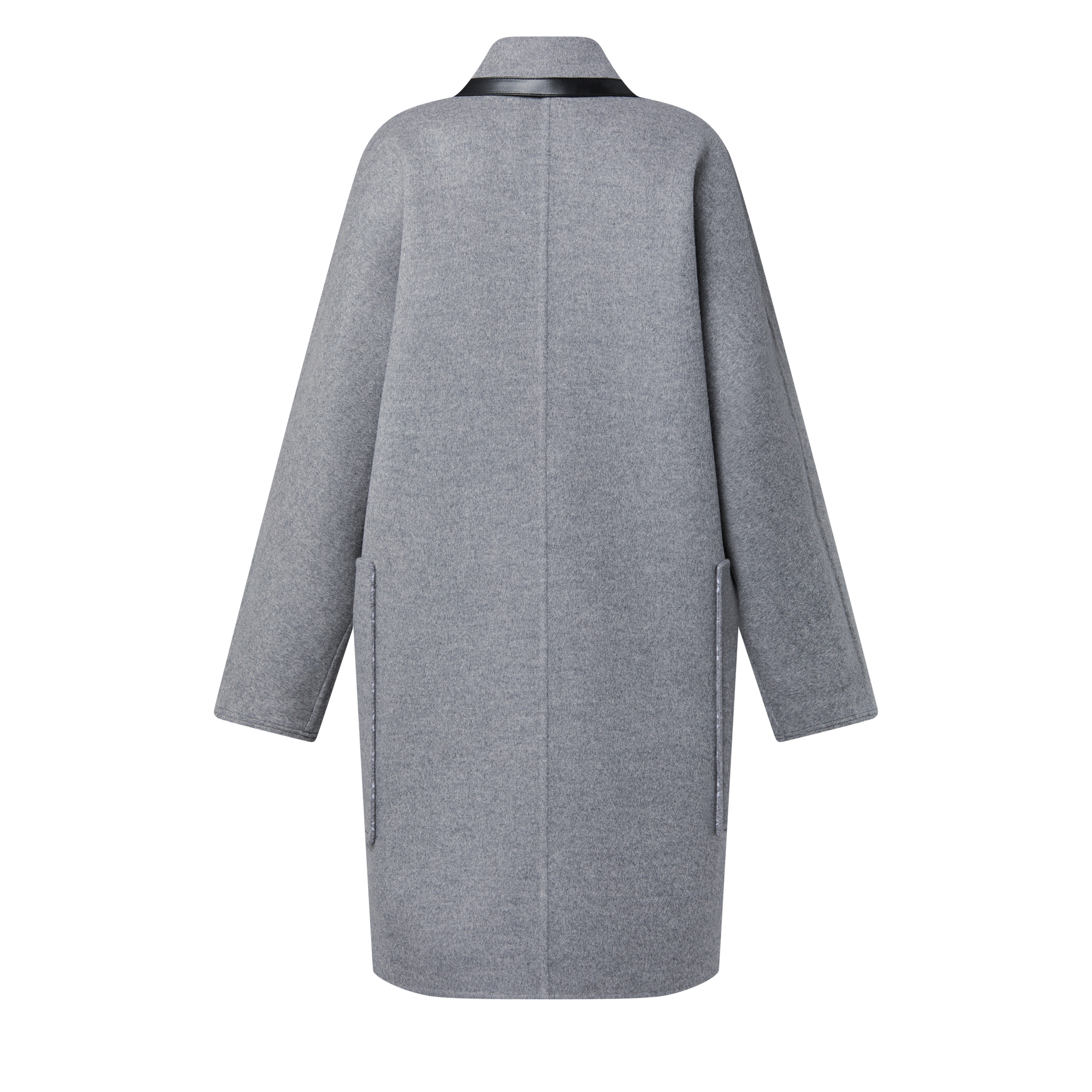 Women - Removable Collar Double Face Coat  Women Ready-to-Wear Coats and Jackets | LOUIS VUITTON (Product zoom)