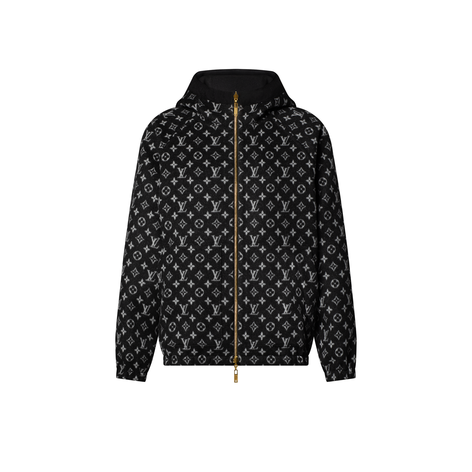 Women - Reversible Double-Face Hoodie  Women Ready-to-Wear Coats and Jackets | LOUIS VUITTON (Product zoom)