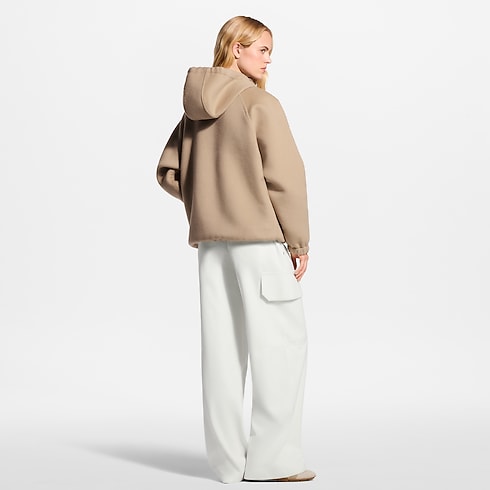 Women - Reversible Double Face Zip-Up Jacket Women Ready-to-Wear Coats and Jackets | LOUIS VUITTON (Product zoom)