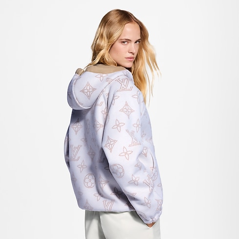 Women - Reversible Double Face Zip-Up Jacket Women Ready-to-Wear Coats and Jackets | LOUIS VUITTON (Product zoom)
