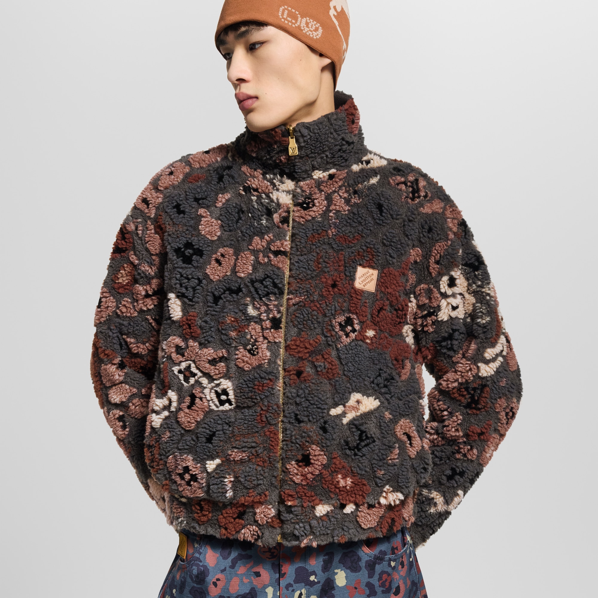 Men - Reversible Fleece Blouson  Men Ready-to-Wear All Ready-to-Wear | LOUIS VUITTON (Product zoom)