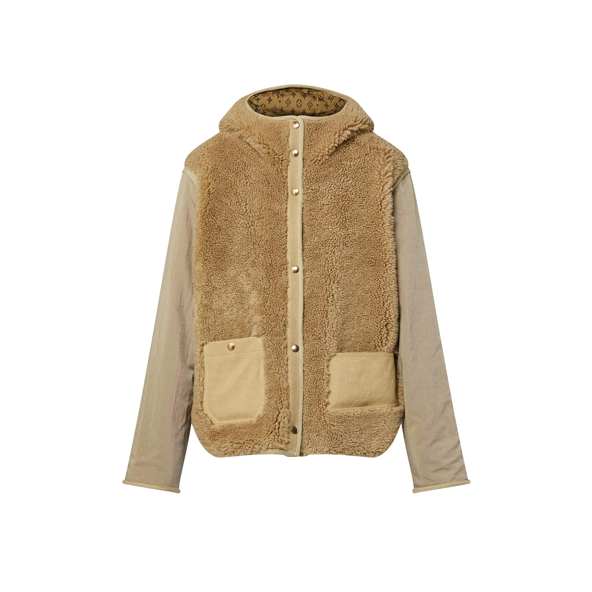 brown louis vuitton jacket