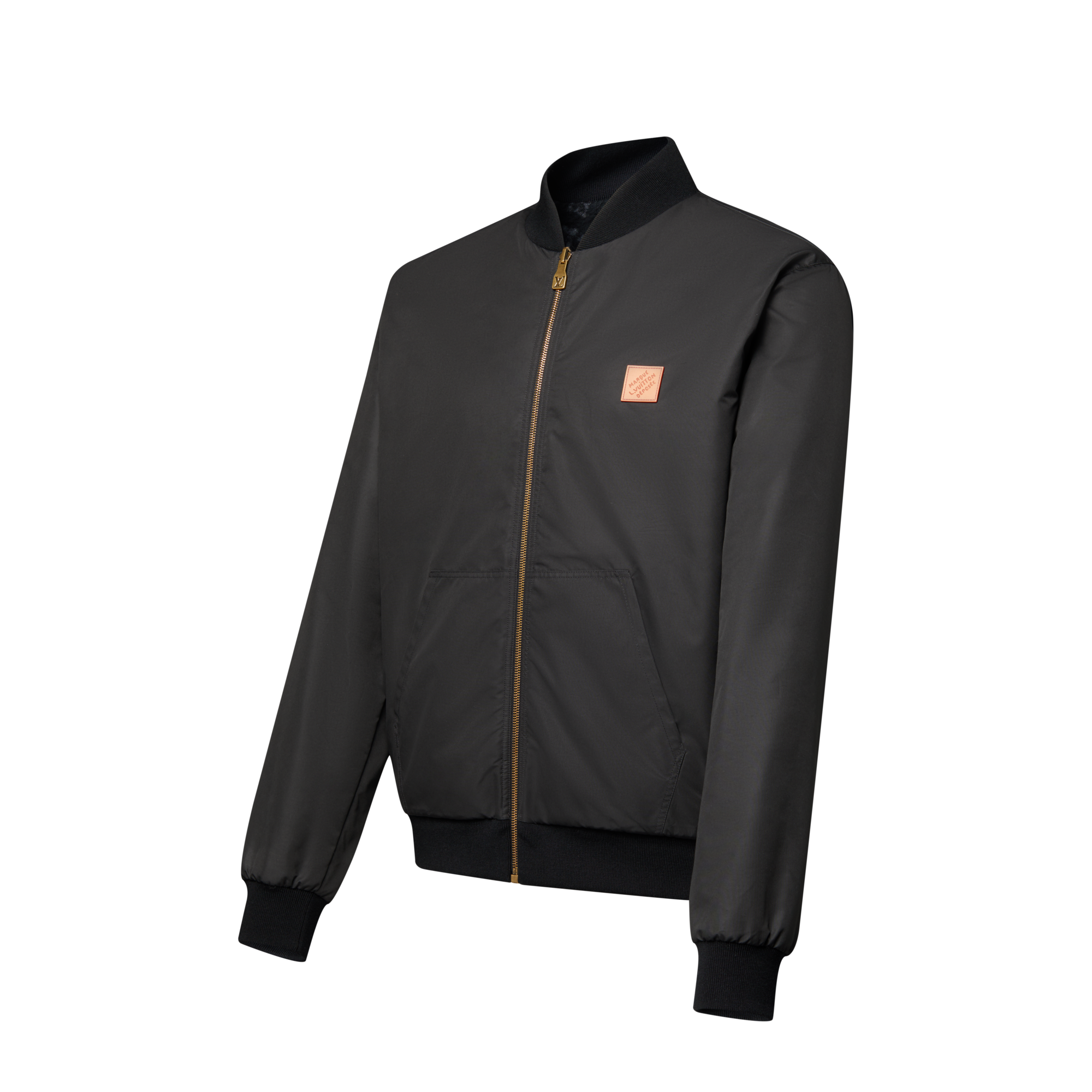 Men - Reversible Monogram Fleece Bomber  Men Ready-to-Wear Outerwear and Coats | LOUIS VUITTON (Product zoom)