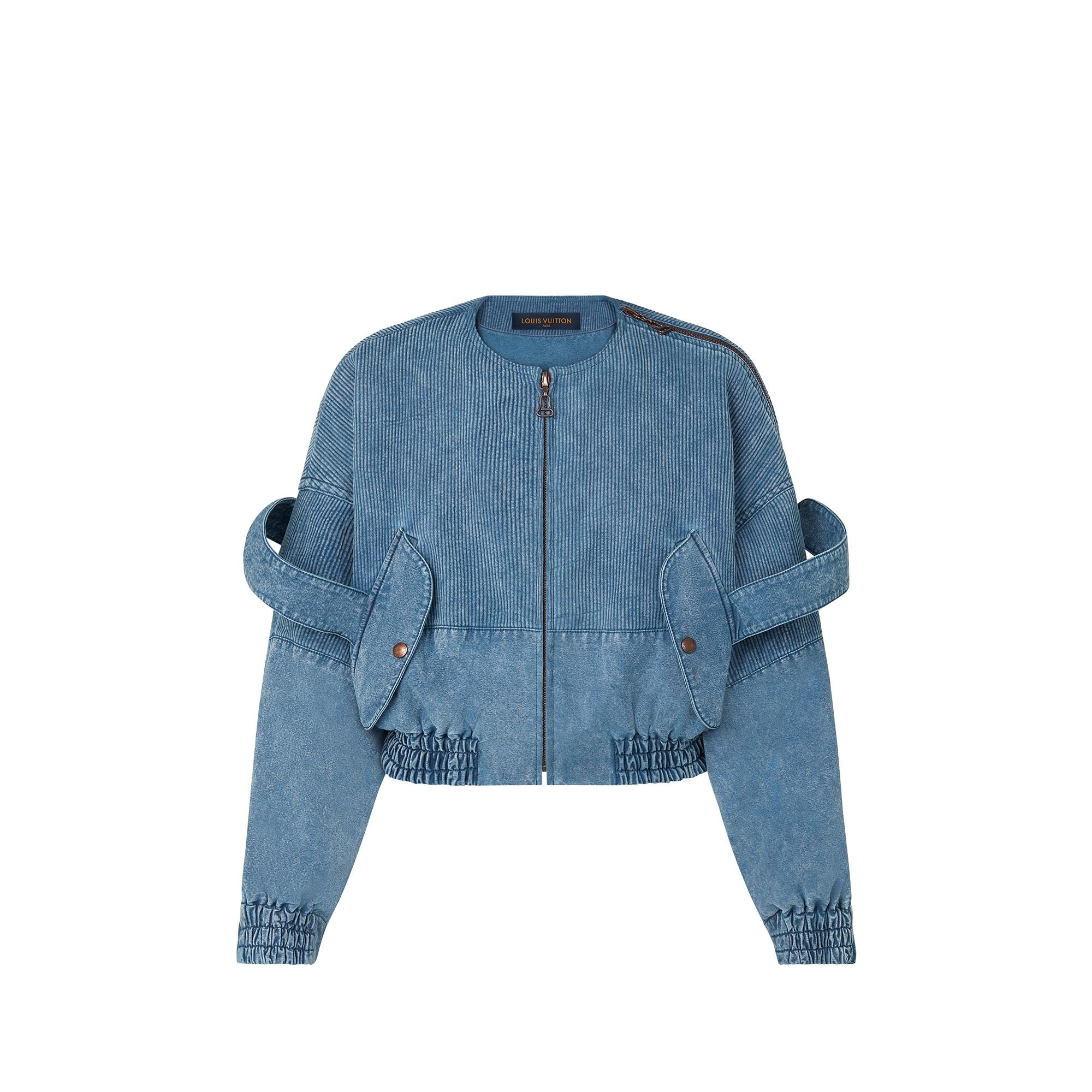 denim bomber jacket womens