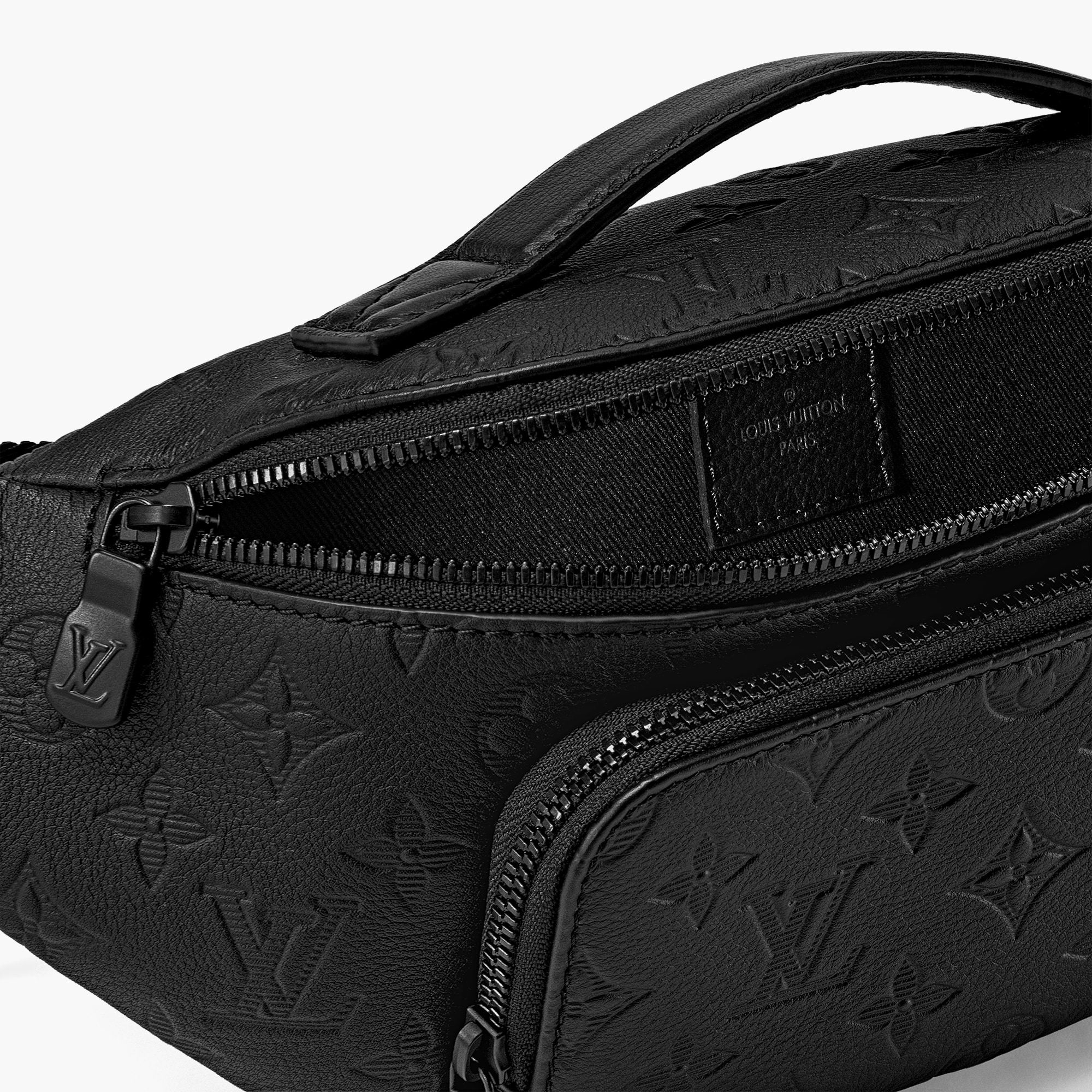 bag men lv waist bag black