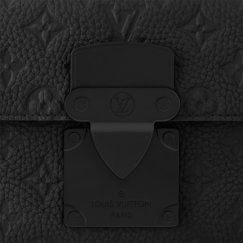 Men - S Lock Messenger Bag Monogram Taurillon Leather Men Bags All Collections | LOUIS VUITTON (Product zoom)