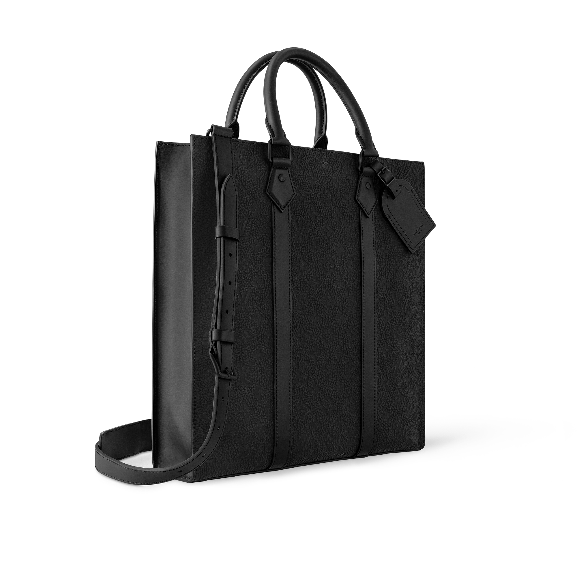 Men - Sac Plat NV Bag Monogram Taurillon Leather Men Bags All Collections | LOUIS VUITTON (Product zoom)