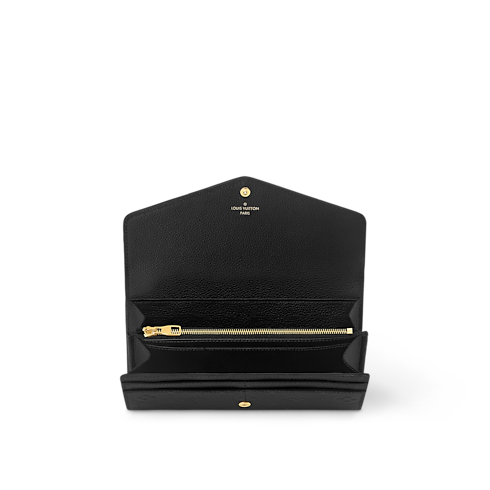 Women - Sarah Wallet Monogram Empreinte Leather Women Wallets and Small Leather Goods Long Wallets | LOUIS VUITTON (Product zoom)
