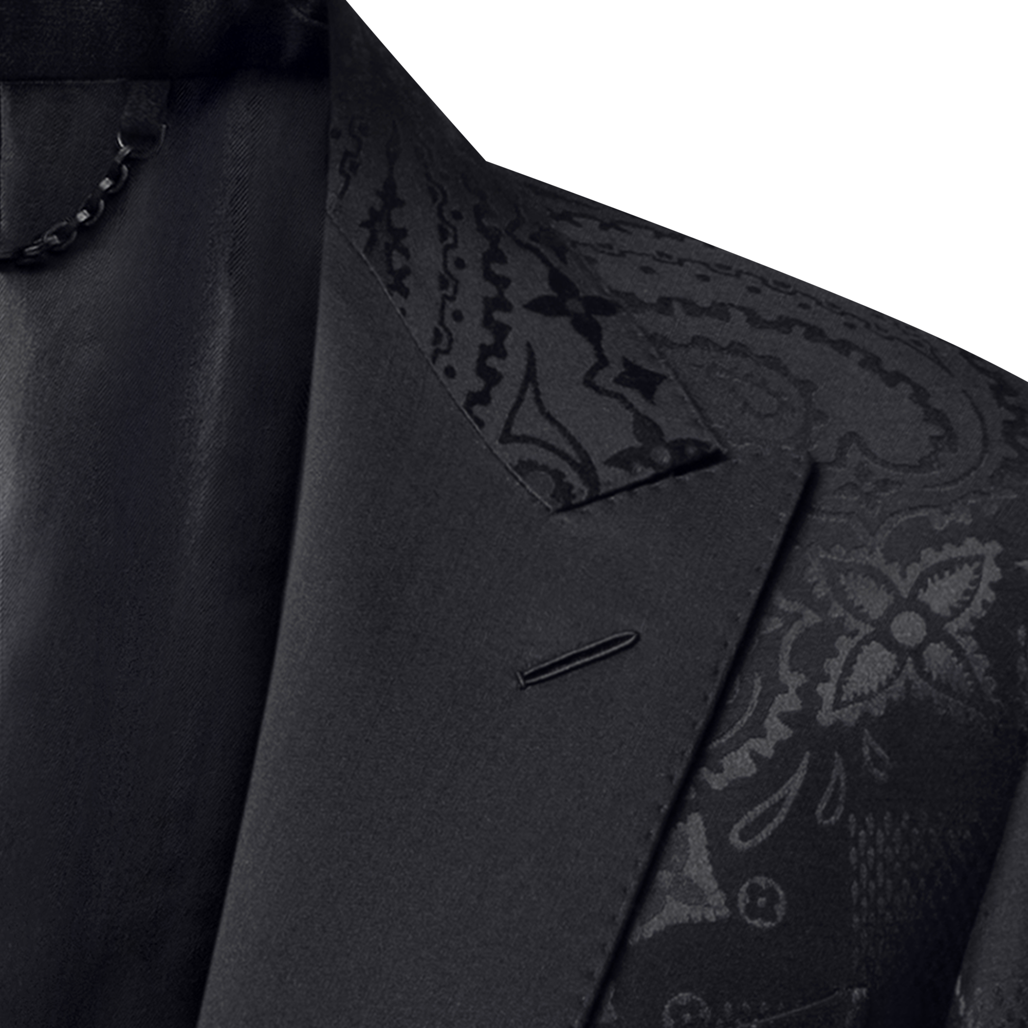 Men - Satin Pont Neuf Single-Breasted Evening Jacket  Men Ready-to-Wear Blazers and Jackets | LOUIS VUITTON (Product zoom)