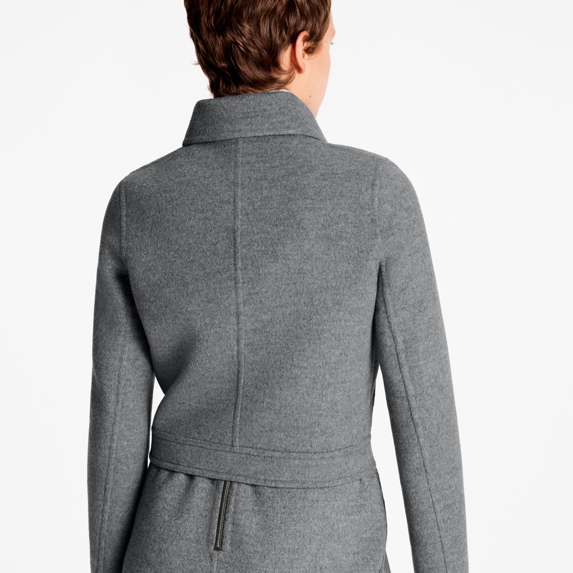 Women - Scarf Collar Jacket  Women Ready-to-Wear Coats and Jackets | LOUIS VUITTON (Product zoom)