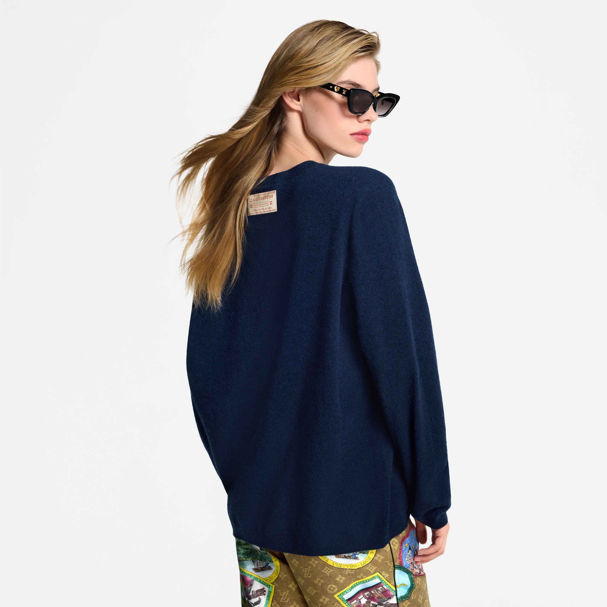 Women - Seamless Cashmere Jumper  Women Ready-to-Wear Knitwear | LOUIS VUITTON (Product zoom)