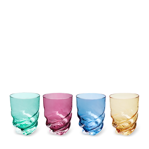 Trunks, Travel and Home - Set Of 4 Twist Glasses Trunks, Travel and Home Home and Art of Dining Art of Dining | LOUIS VUITTON (Product zoom)
