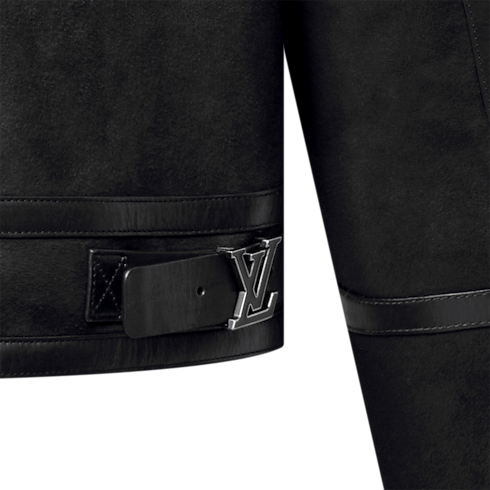 Men - Shearling Blouson Men Ready-to-Wear Outerwear and Coats | LOUIS VUITTON (Product zoom)