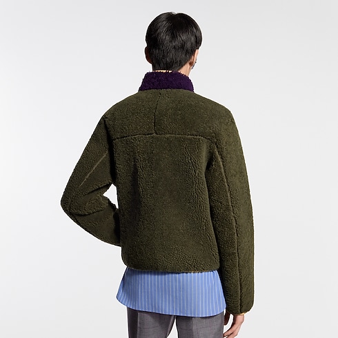 Men - Shearling Jacket Men Ready-to-Wear Outerwear and Coats | LOUIS VUITTON (Product zoom)