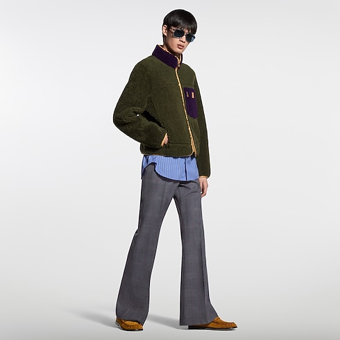 Men - Shearling Jacket Men Ready-to-Wear Outerwear and Coats | LOUIS VUITTON (Product zoom)