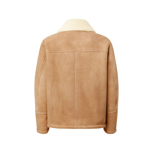 Men - Shearling Workwear Jacket Men Ready-to-Wear All Ready-to-Wear | LOUIS VUITTON (Product zoom)