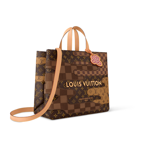 Bags and Small Leather Goods - Shopper MM Tote Bag Other Monogram Canvas Bags and Small Leather Goods Men's Bags New In | LOUIS VUITTON (Product zoom)