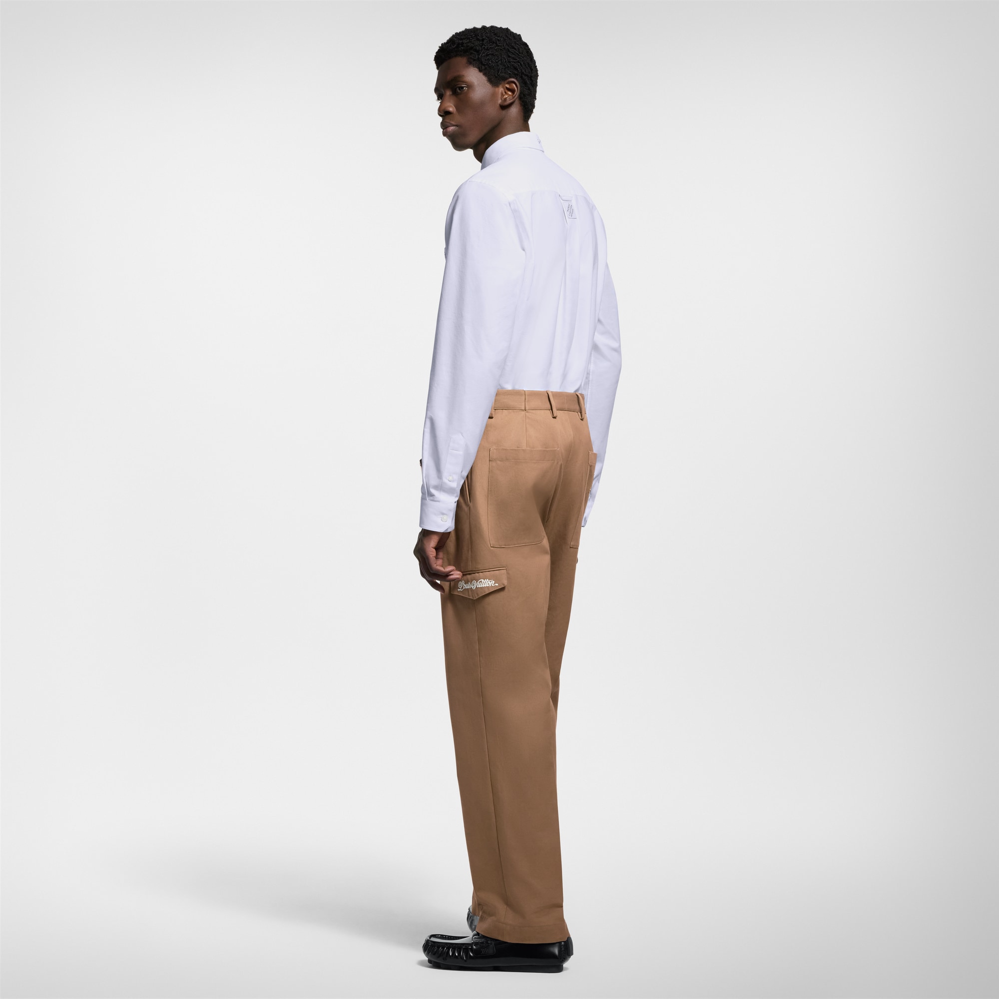 Men - Signature Chino Trousers  Men Ready-to-Wear Trousers | LOUIS VUITTON (Product zoom)