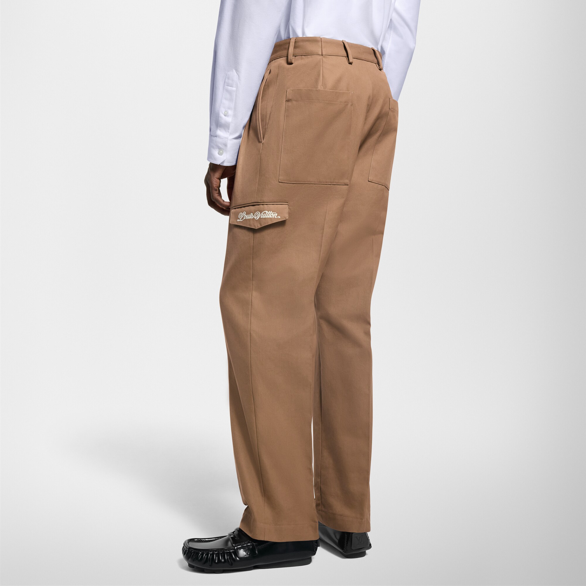 Men - Signature Chino Trousers  Men Ready-to-Wear Trousers | LOUIS VUITTON (Product zoom)