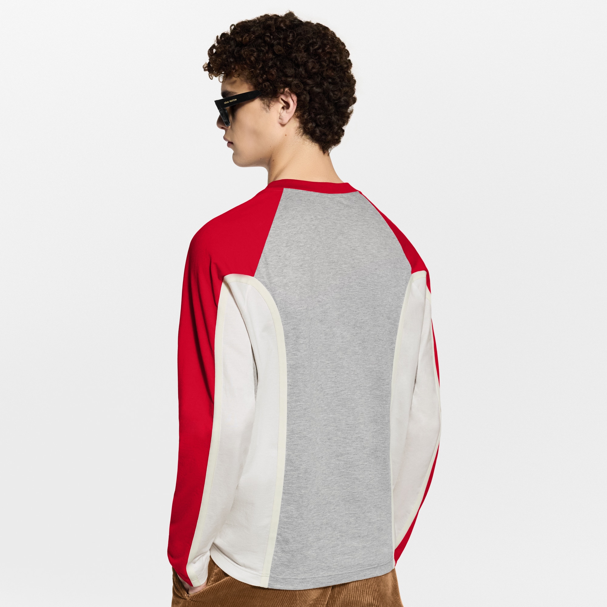 Men - Signature Long-Sleeved T-shirt  Men Ready-to-Wear T-Shirts and Polos | LOUIS VUITTON (Product zoom)