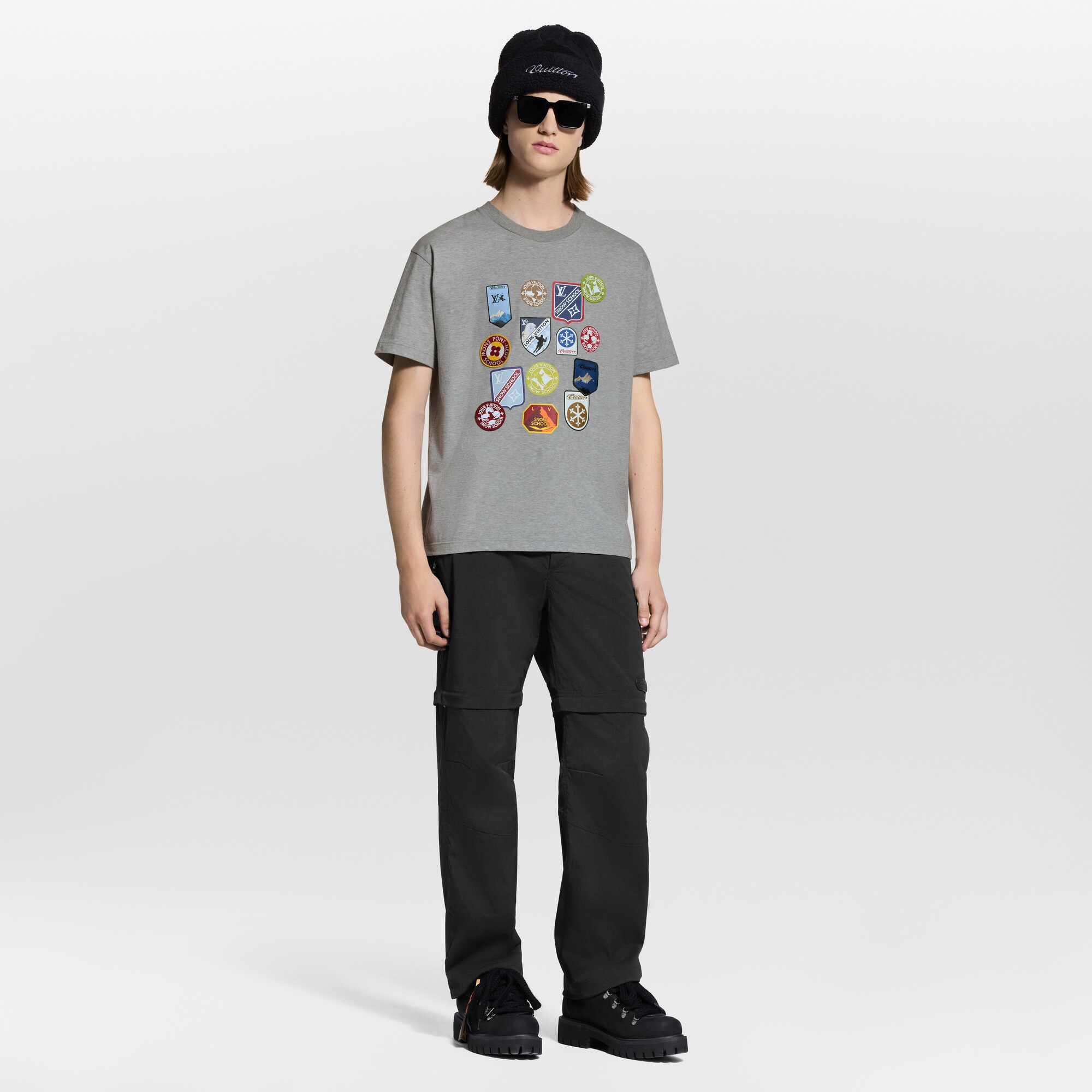 Men - Signature Patches T-shirt  Men Ready-to-Wear T-Shirts and Polos | LOUIS VUITTON (Product zoom)