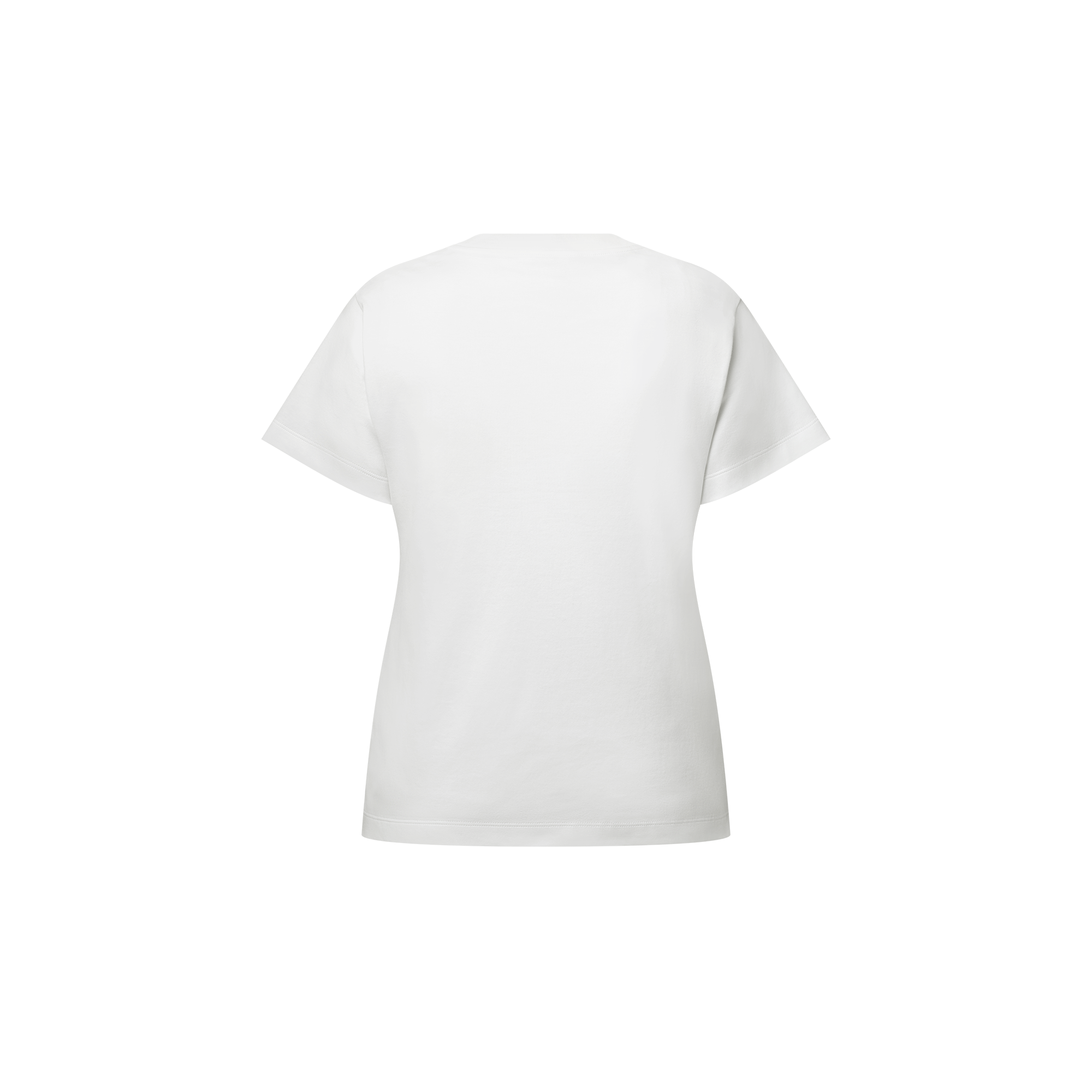 Women - Signature Plaque T-Shirt  Women Ready-to-Wear Tops | LOUIS VUITTON (Product zoom)