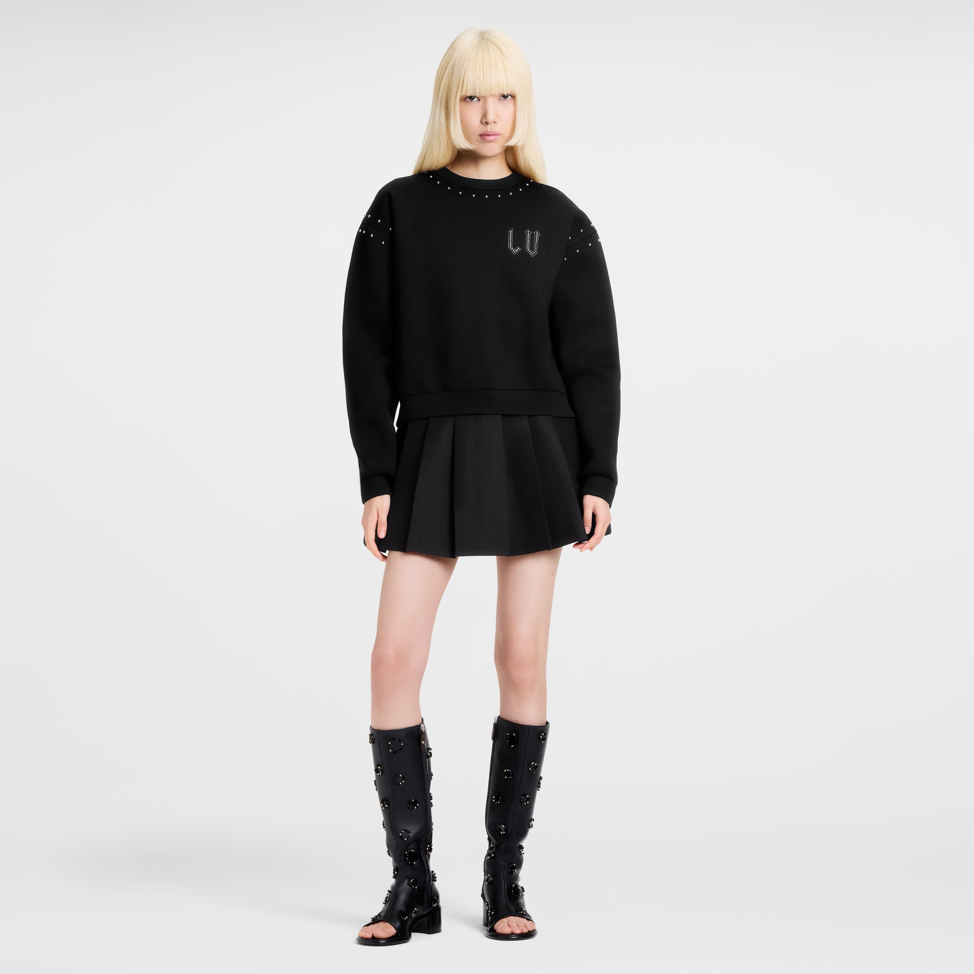 Women - Signature Stud Jumper  Women Ready-to-Wear Knitwear | LOUIS VUITTON (Product zoom)