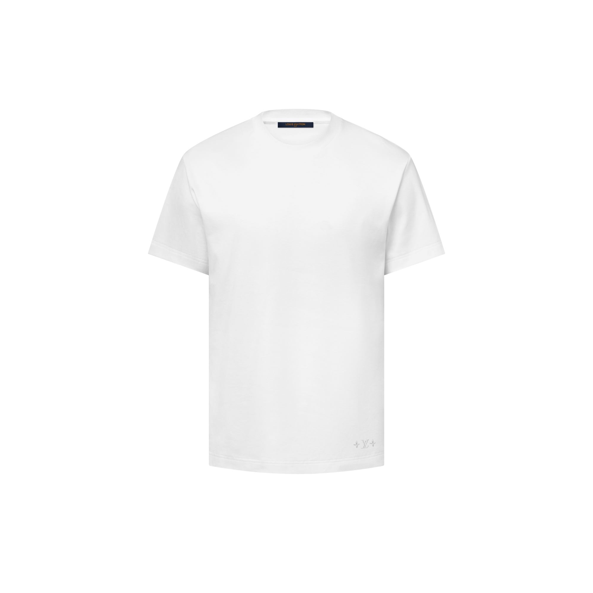 Men - Silk-Blend T-Shirt  Men Ready-to-Wear T-Shirts and Polos | LOUIS VUITTON (Product zoom)