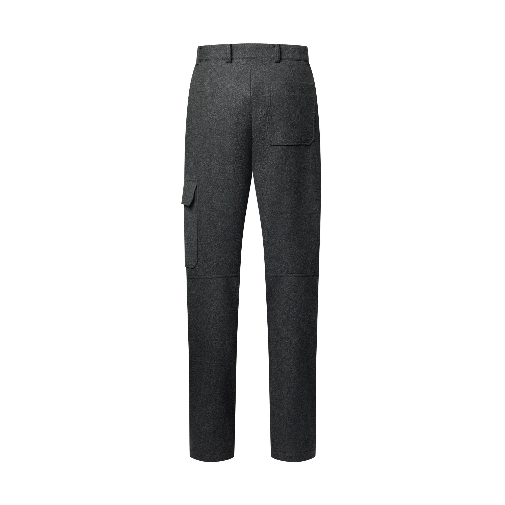 Men - Silk, Cashmere and Wool Blend Double-Face Cargo Trousers  Men Ready-to-Wear Trousers | LOUIS VUITTON (Product zoom)