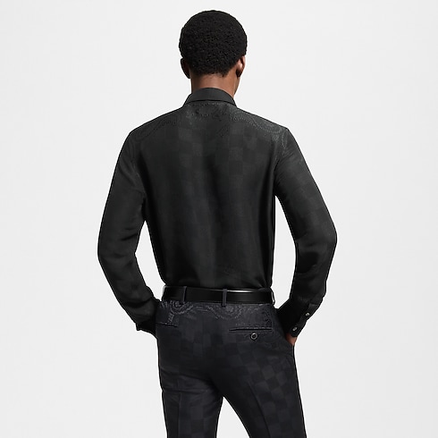 Men - Silk Evening Shirt Men Ready-to-Wear Shirts | LOUIS VUITTON (Product zoom)