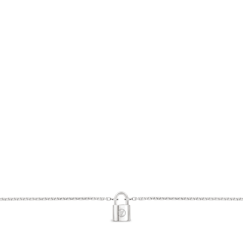 Jewellery - Silver Lockit Bracelet, Sterling Silver Jewellery Categories All Fine Jewellery | LOUIS VUITTON (Product zoom)