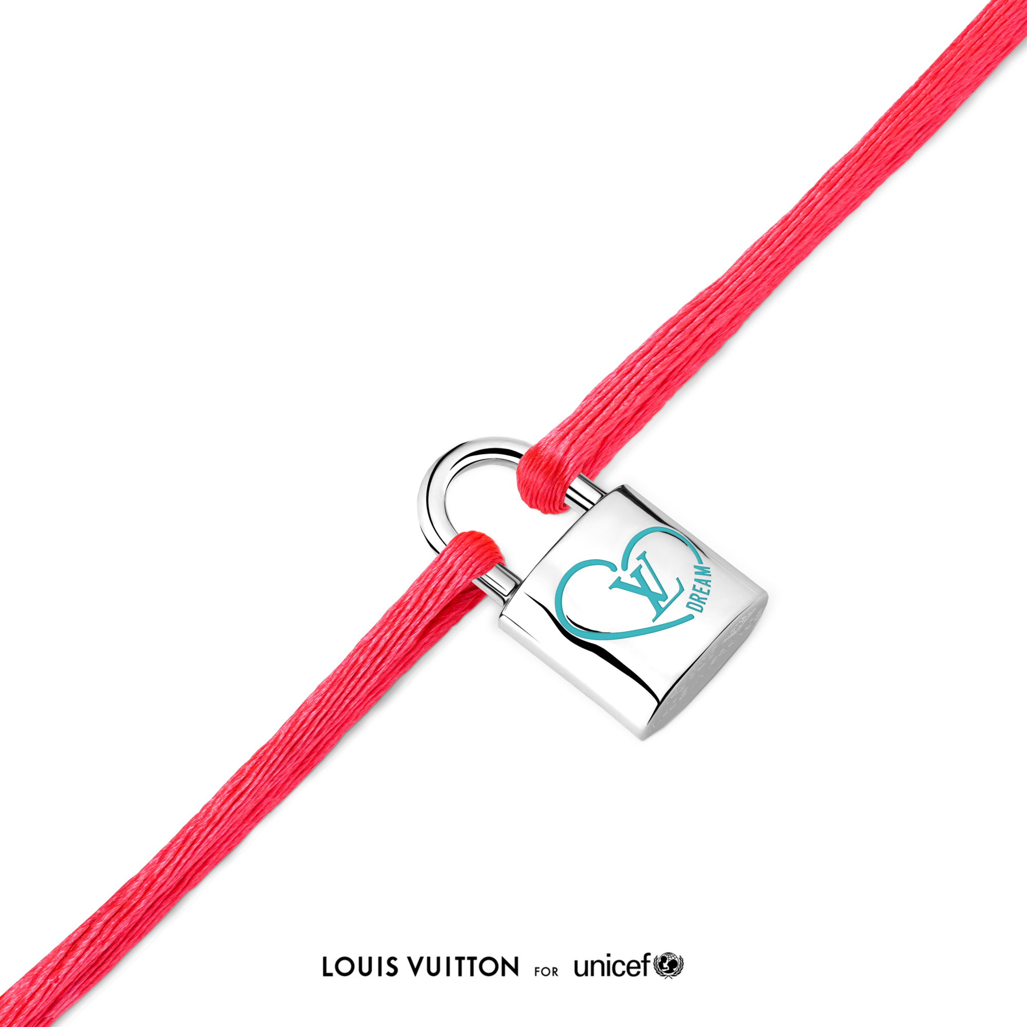 Jewellery - Silver Lockit x Felix Bracelet, Sterling Silver, Blue Lacquer and Polyester Cord  Jewellery Categories Bracelets | LOUIS VUITTON (Product zoom)