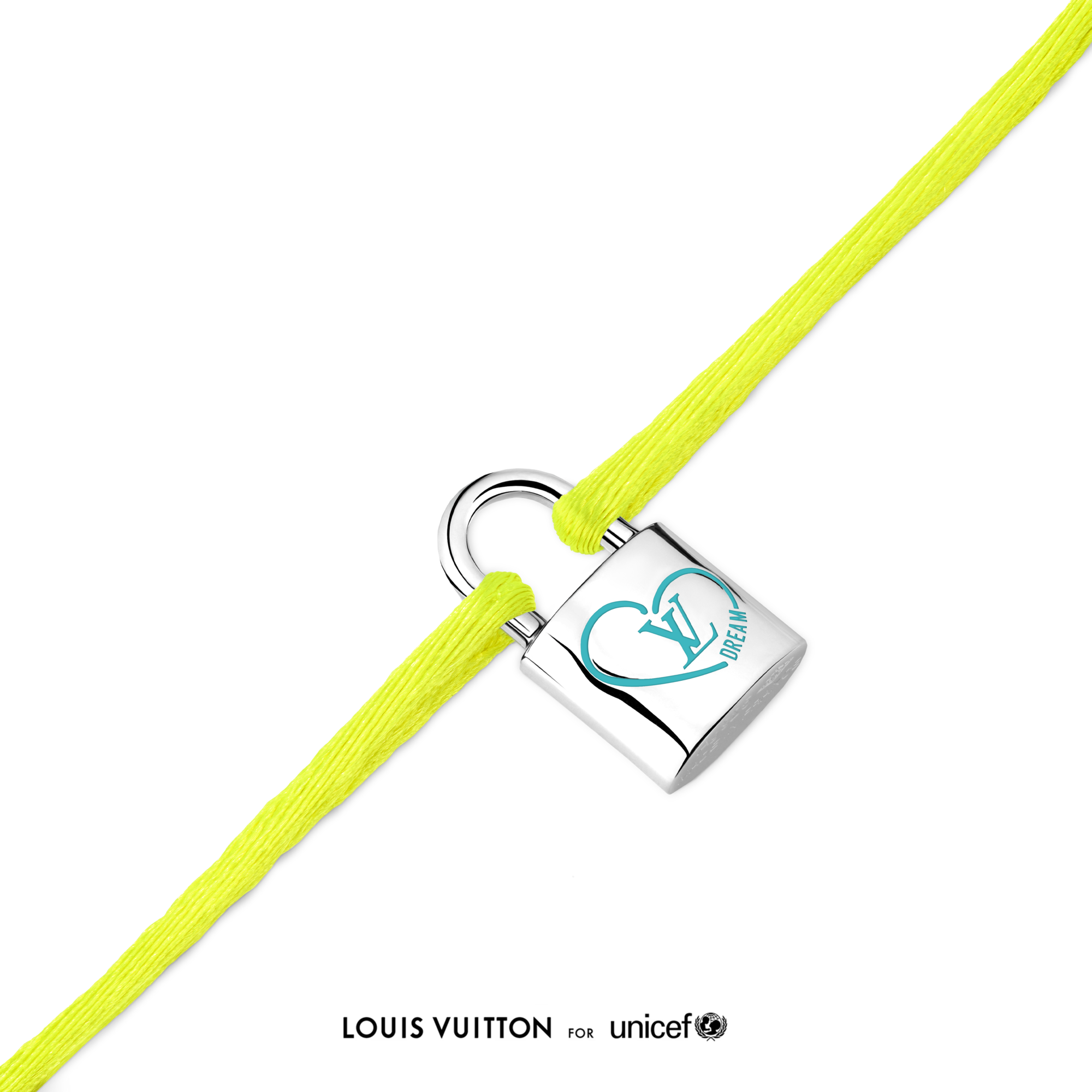 Jewellery - Silver Lockit x Felix Bracelet, Sterling Silver, Blue Lacquer and Polyester Cord  Jewellery Categories Bracelets | LOUIS VUITTON (Product zoom)