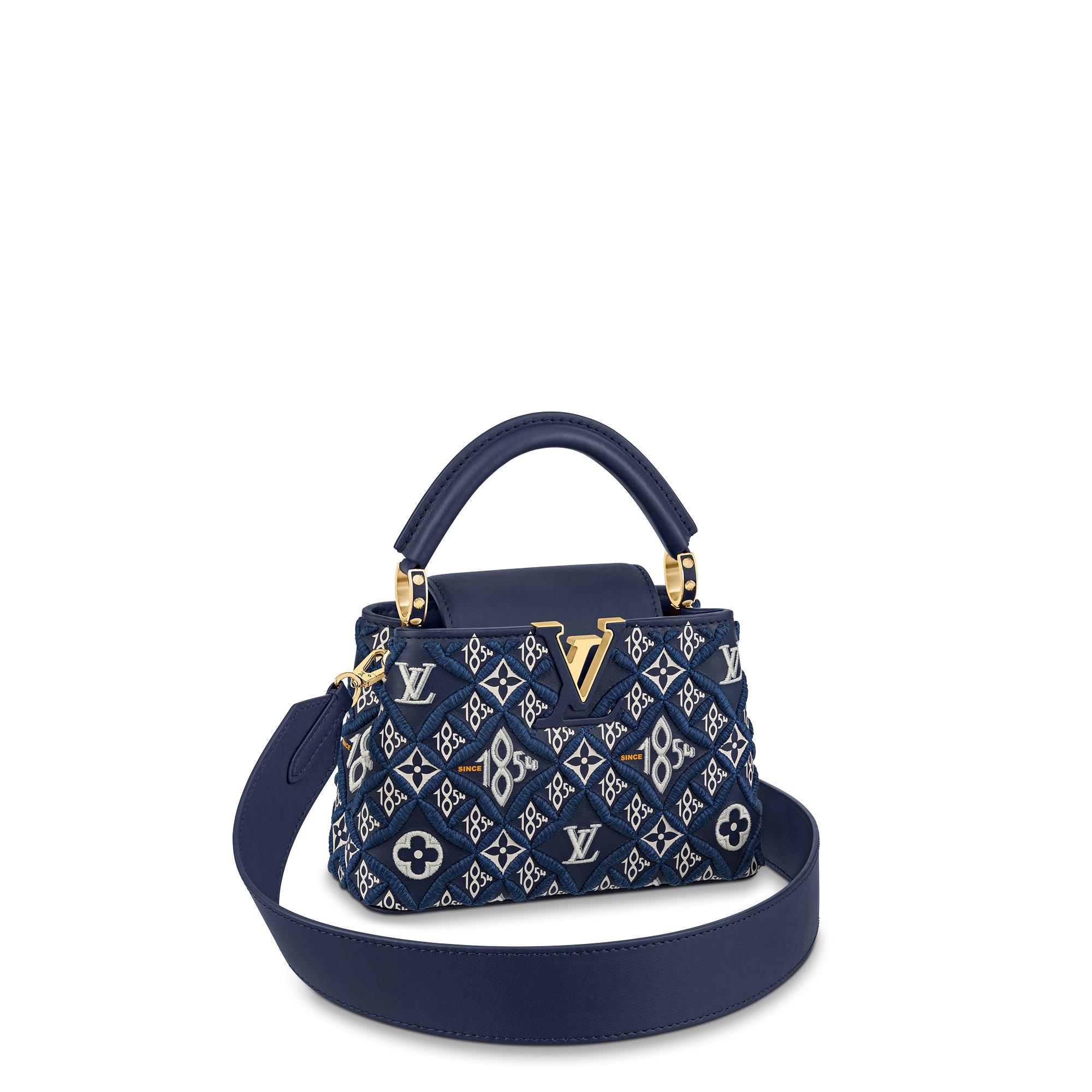 Since 1854 Capucines Mini Bag Luxury Monogram Jacquard Since 1854 Louis Vuitton