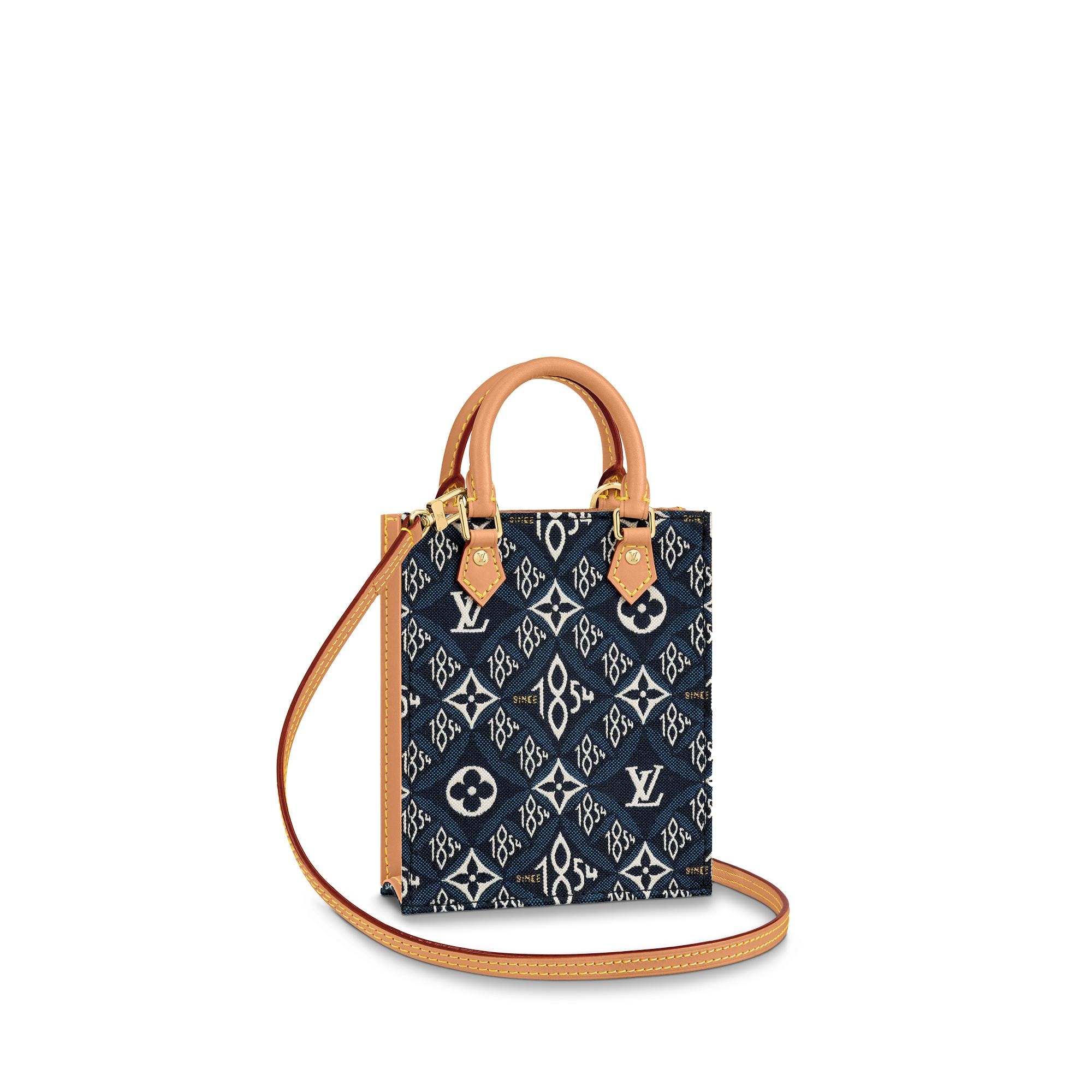 Since 1854 Petit Sac Plat Bag Luxury Monogram Jacquard Since 1854 Louis Vuitton