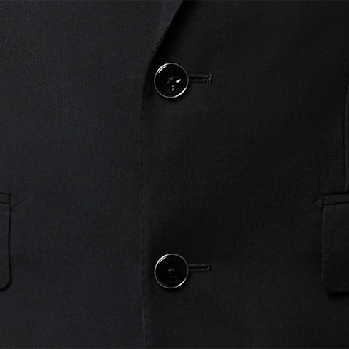 Men - Single-Breasted Jacquard Gaston Jacket Men Ready-to-Wear All Ready-to-Wear | LOUIS VUITTON (Product zoom)