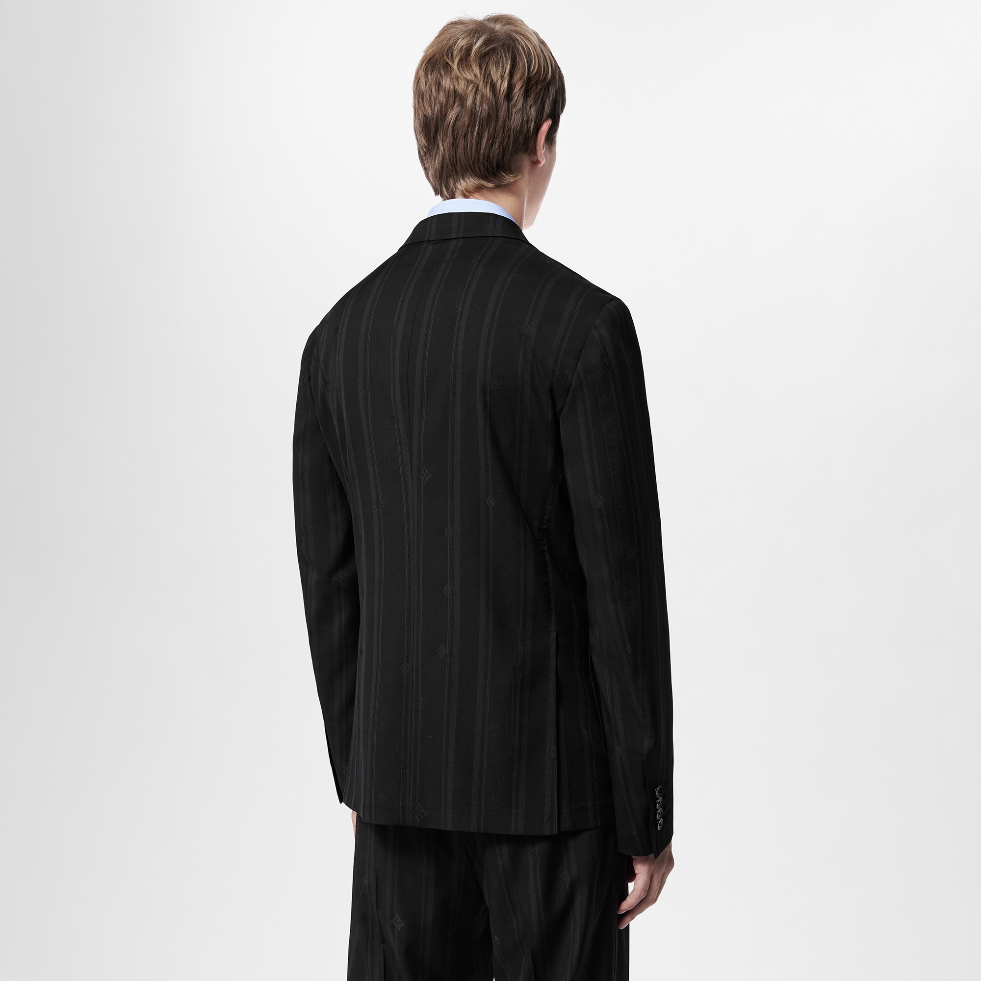 Men - Single-Breasted Wool Napolitana Jacket  Men Ready-to-Wear Blazers and Jackets | LOUIS VUITTON (Product zoom)
